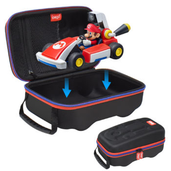 Carrying Case for Nintendo Switch Mario Kart Live: Home Circuit - Protective Hard Shell Kart Carry Case, Portable Storage Pouch Travel Bag Game Accessories Compatible with Mario Kart Live Home Circuit